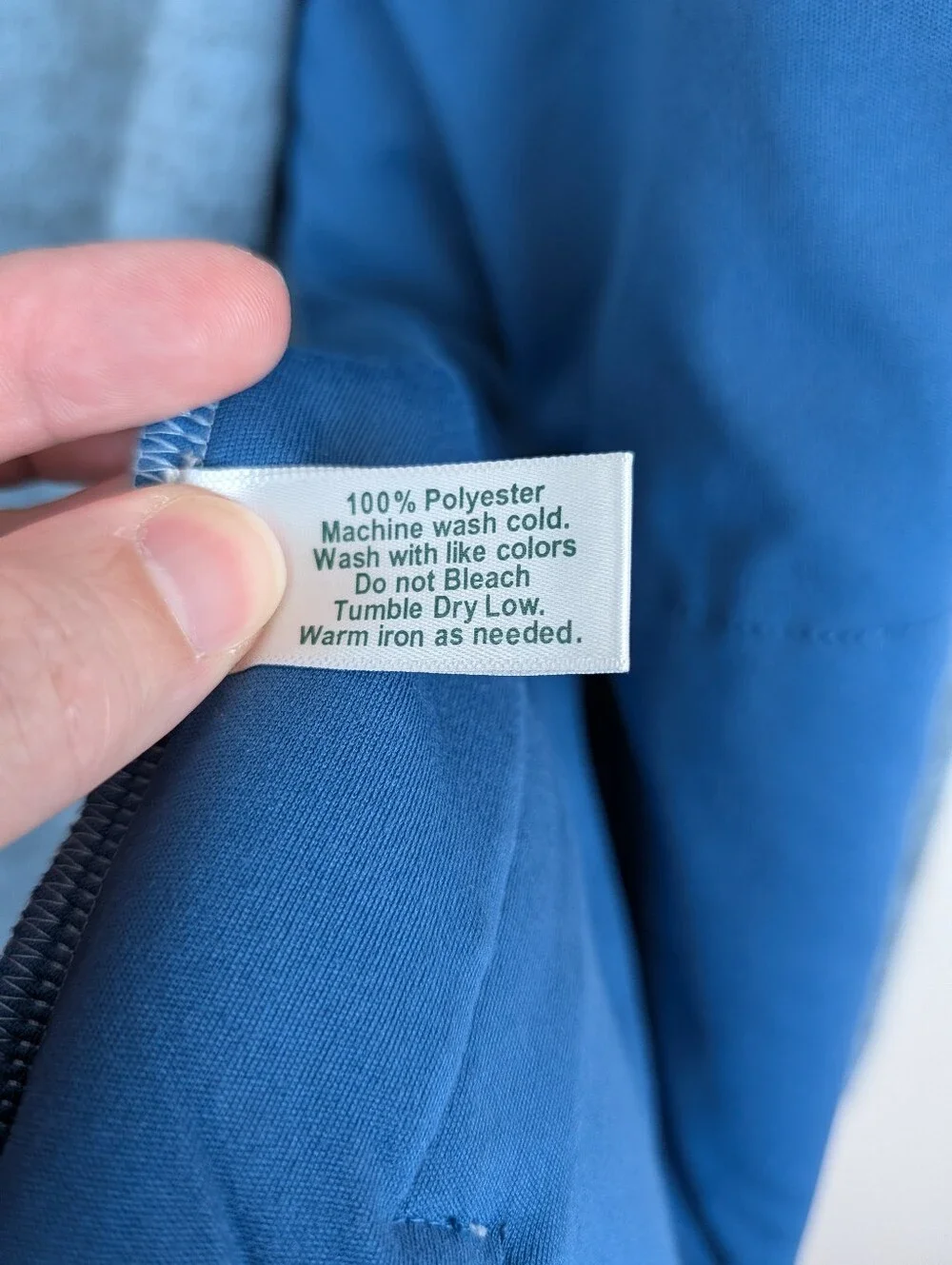 Criquet Full Zip Sweater Fleece Jacket - Heathered Blue